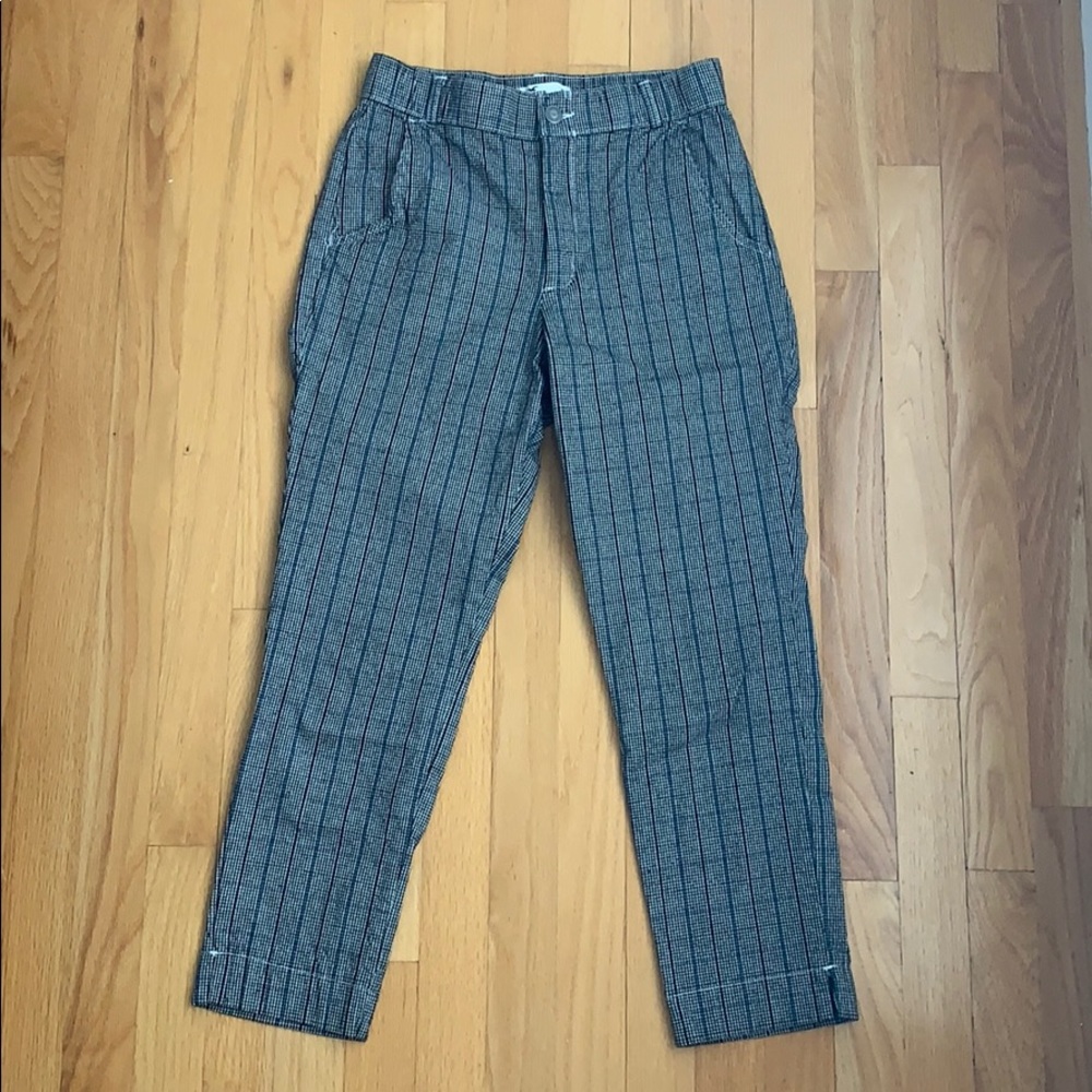Hollister ankle length plaid pants